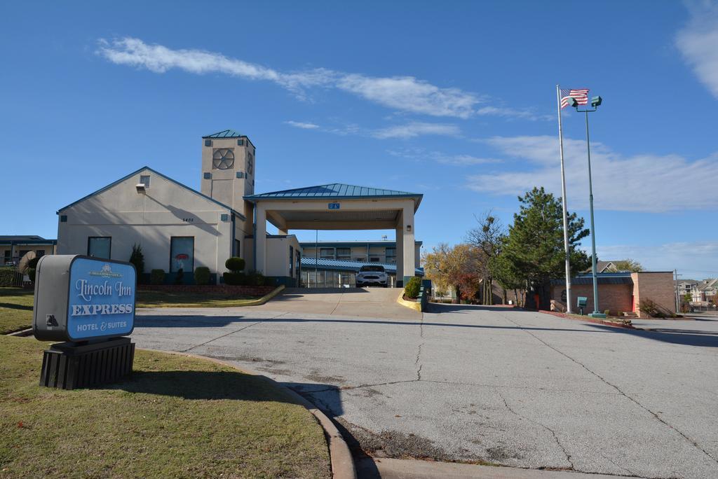 Lincoln Inn Express Hotel And Suites Oklahoma Stadt Exterior foto