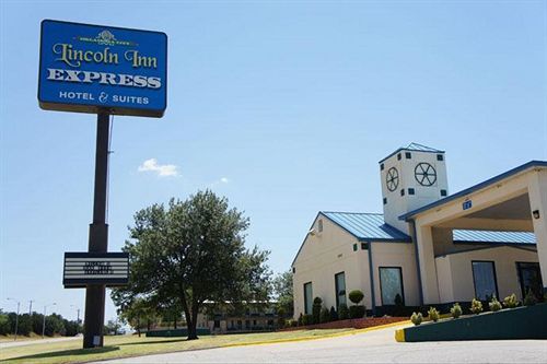 Lincoln Inn Express Hotel And Suites Oklahoma Stadt Exterior foto